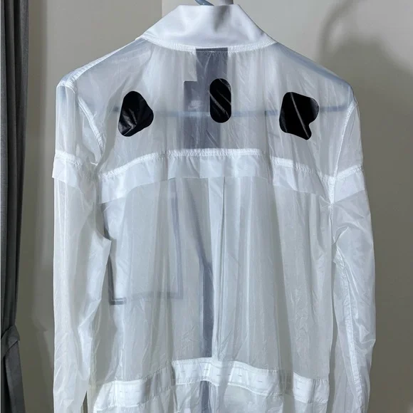 Nike Activewear Women's Sheer White Jumpsuit sz S